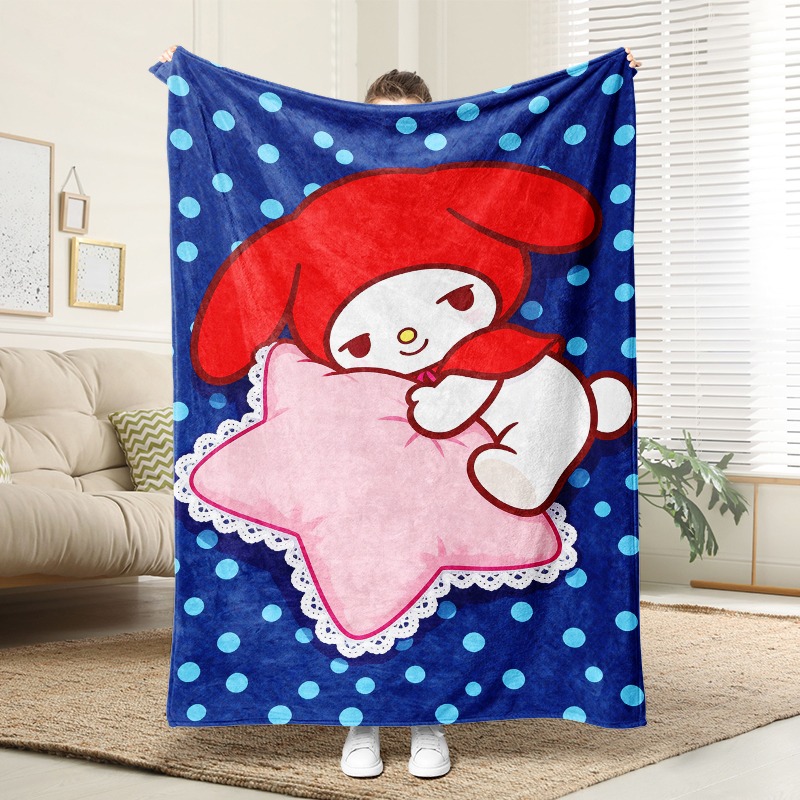 Christmas Throw Blanket - Sanrio Dekbed My Melody Star Pillow