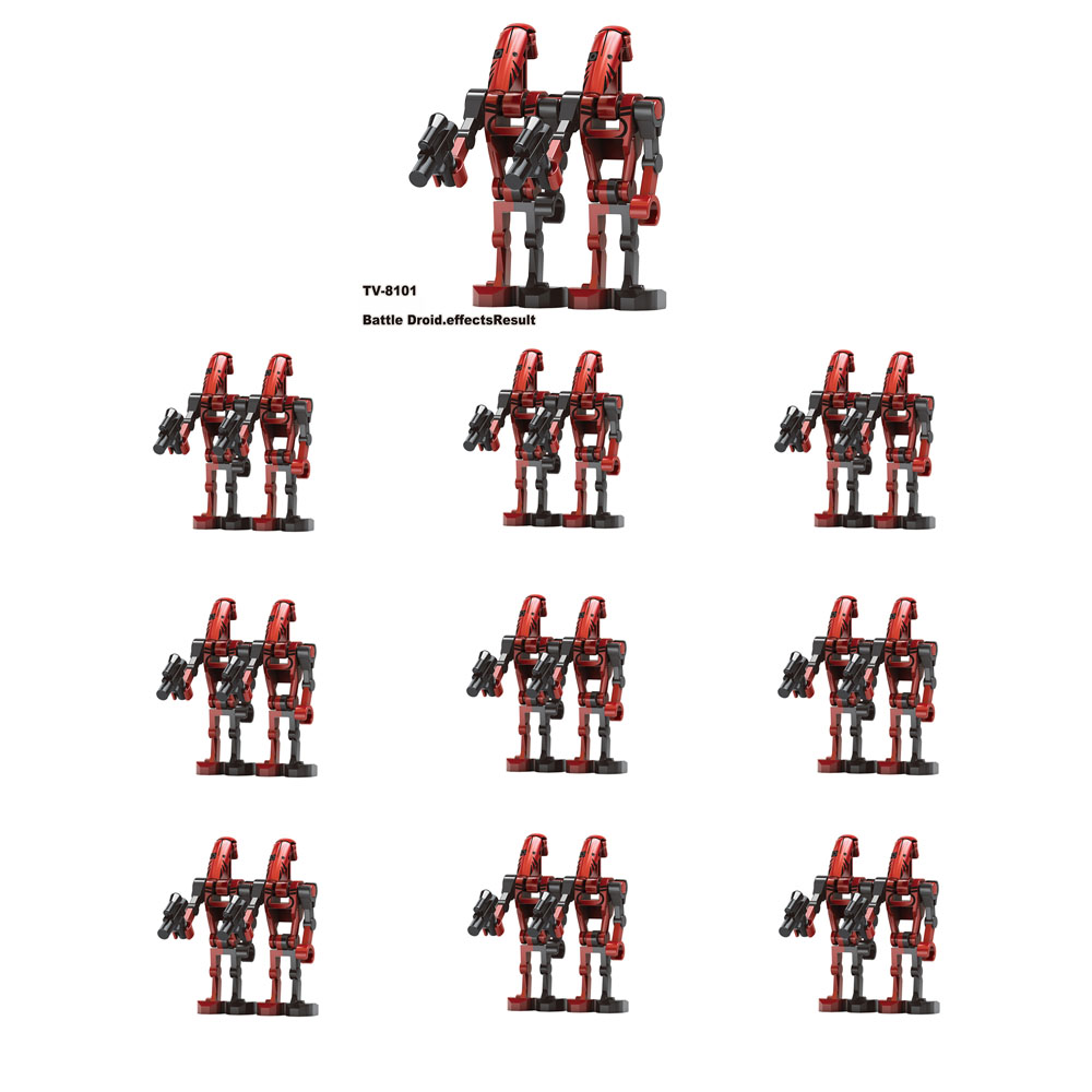10 stuks/set bouwstenen Clone  - Lego Set Creator recensie en prijs