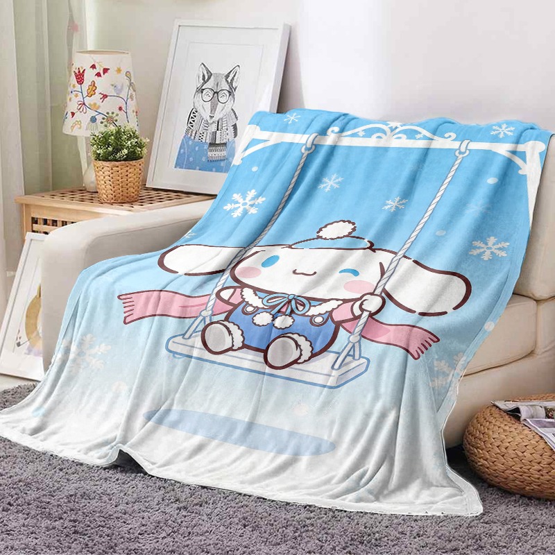 Sanrio Dekbed Cinnamoroll Wint - Christmas Throw Blanket recensie en prijs