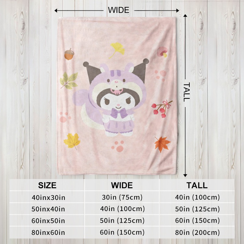 Sanrio Dekentje Gezellige Roze - Christmas Throw Blanket recensie en prijs