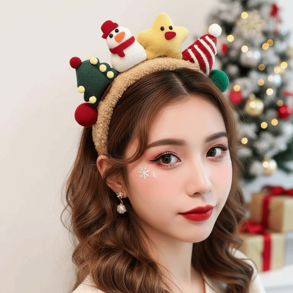 Pluche Kersthoofdband met Leve - Reindeer Antlers Headband recensie en prijs