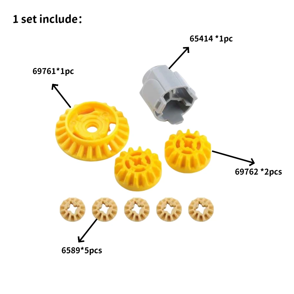 65414 69761 69762 6589 MOC Dif - Lego Set Technic recensie en prijs
