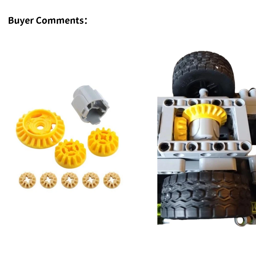 65414 69761 69762 6589 MOC Dif - Lego Set Technic recensie en prijs