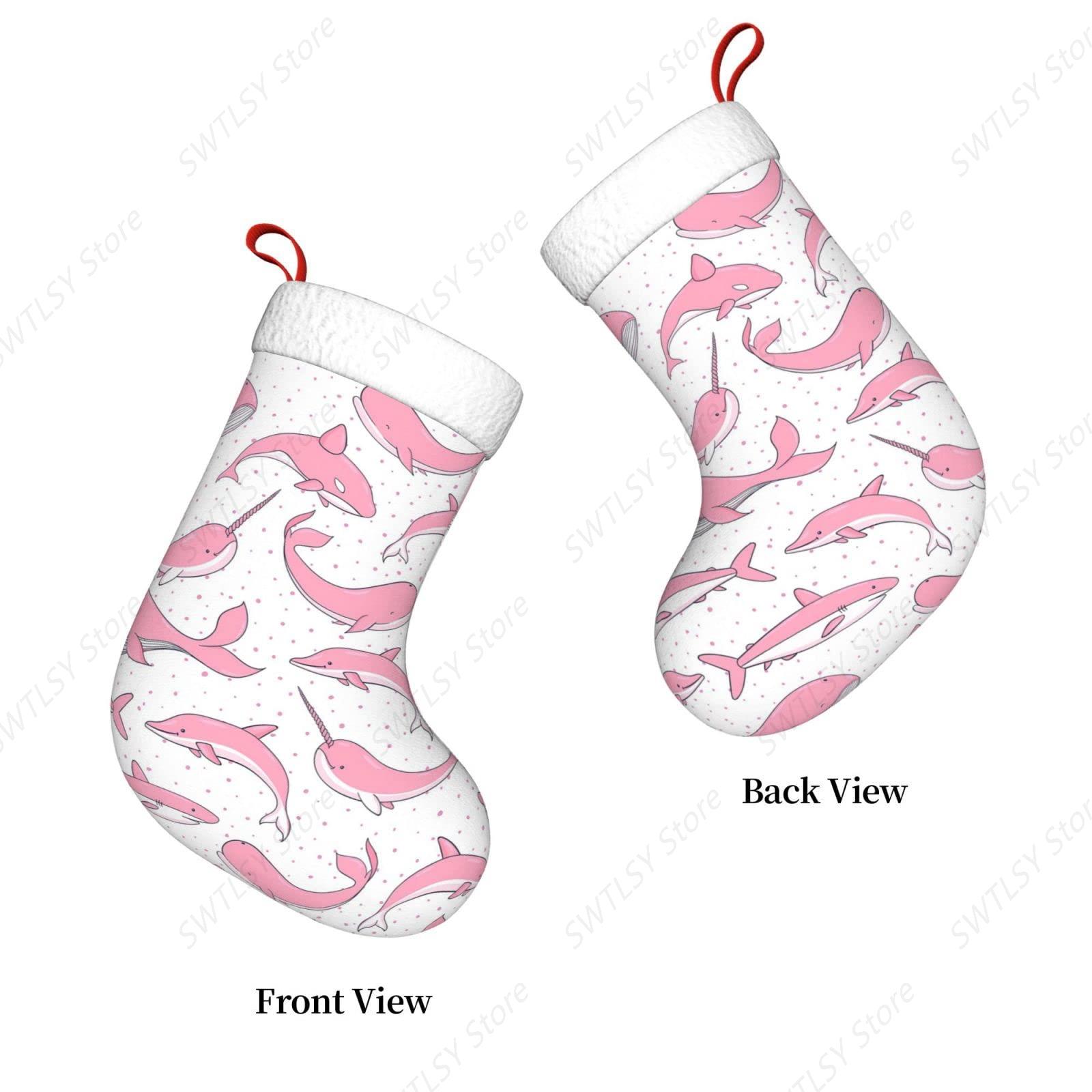 Kerst Roze Walvissen Kerstvaka - Christmas Stocking Hanging recensie en prijs